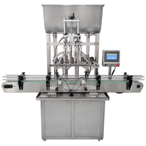 Automatic 4 Nozzle Paste Filling Machine